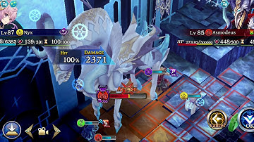 The Alchemist Code - Godless Revolution Asmodeus Hard Mode Half Auto Half Manual