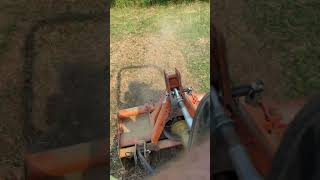 John Deere 655 tilling a field #johndeere #tractor