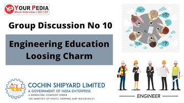 GD No 10 for CSL | Engineering education loosing charm | Group Discussion preparation for CSL