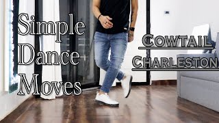 Simple Footwork For Beginners | Dance Tutorial | Cow Tail , Charleston