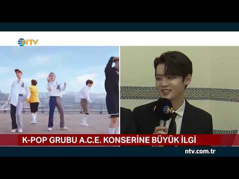 NTV | Güney Koreli K-Pop grubu A.C.E İstanbul’da ‘Erik Dalı’ oynadı