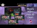Illusory Tower Floor 82 Clears with Green Todo