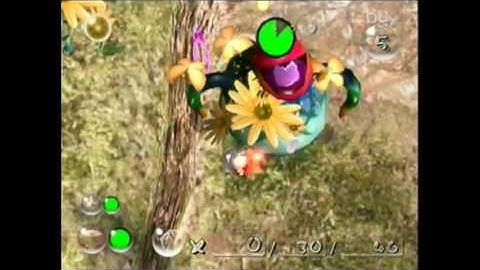 Pikmin 2 - Awakening Wood Wall Skip