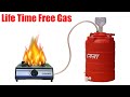 How to Make Life Time Free Gas from Cow Dung in Water tank | Gobar gas at home