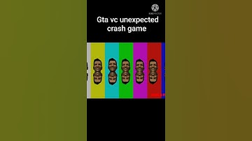 Gta vc unexpected crash game