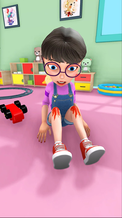 Miau miau miau...Tani & Nick funny moments #artfamily #scaryteacher3d #nickandtani #familyfun