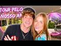 TOUR PELO NOSSO APARTAMENTO!!  *mostramos tudo