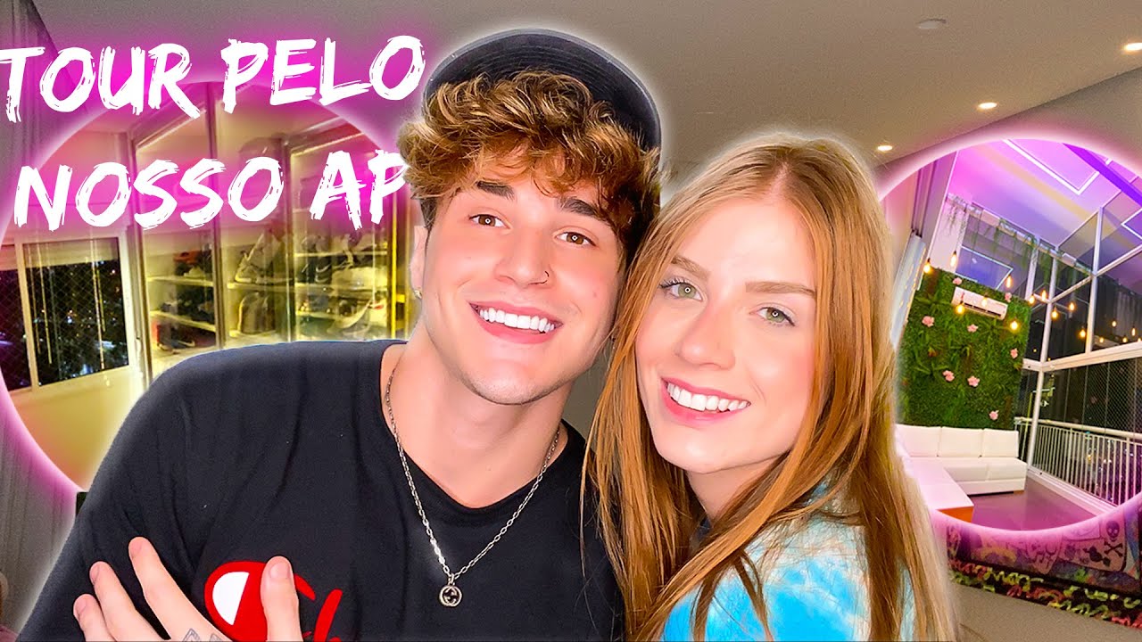 TOUR PELO NOSSO APARTAMENTO!!  *mostramos tudo