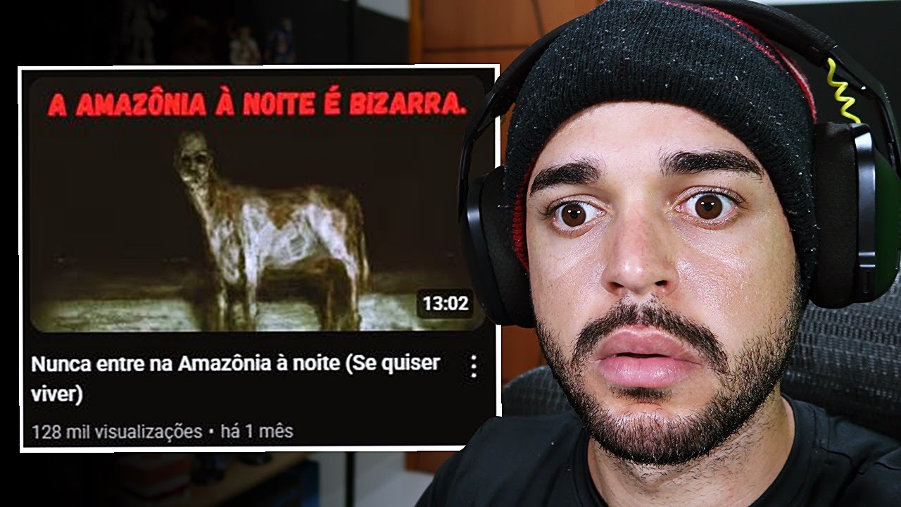 Nunca entre na Amazônia à noite (Se quiser viver) 💀 | Wilton Reage