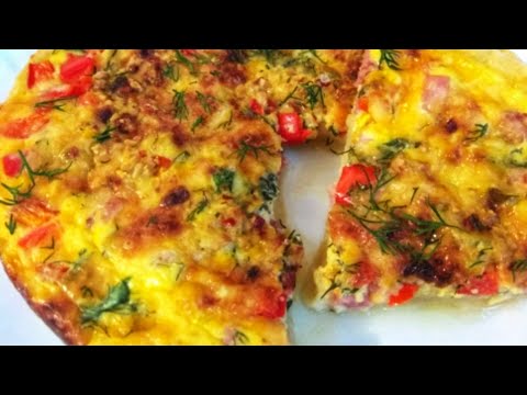 Открытый МЯСНОЙ ПИРОГ \ Пирог с мясом -- очень вкусный и простой рецепт