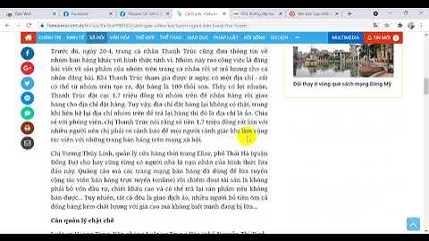 Lừa đảo qua hình thức tuyển dụng Cộng tác viên bán hàng online