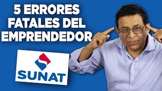 Los 5 ERRORES FATALES que debes Evitar como EMPRENDEDOR