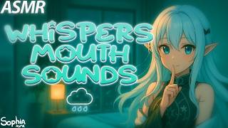 ASMR Ear to Ear Triggers 👂 Whispering Sounds to Help You Sleep Fast