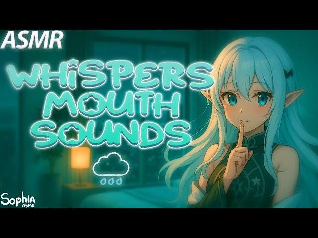 ASMR Ear to Ear Triggers 👂 Whispering Sounds to Help You Sleep Fast