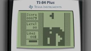 Tetris on a TI-84 Plus