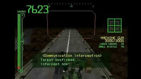 Armored Core (PS1) - Project Phantasma Mission 3: Rescue the Allies