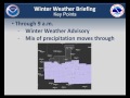 Multimedia Weather Briefing: Winter Storm Feb 20: 430 am update