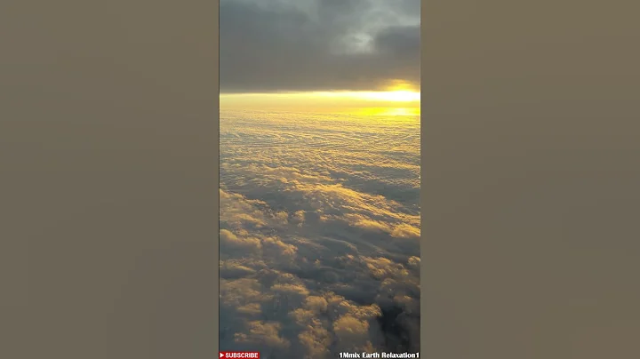 Legendary Landscape Above the Clouds (Business Class) - 4k Video #shorts