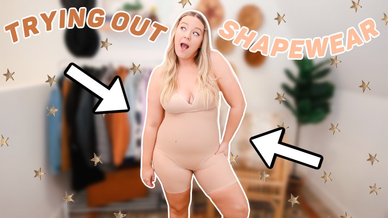 trying SHAPEWEAR for the first time! (honeylove try on/ review