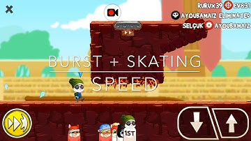 Fun Run 3 - Arena volcano ( speed burst - skating )