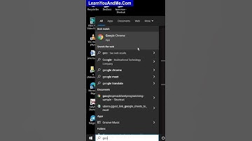 Helpful ! Shortcut key to open Google Chrome | Open any program using shortcut key #windowTricks