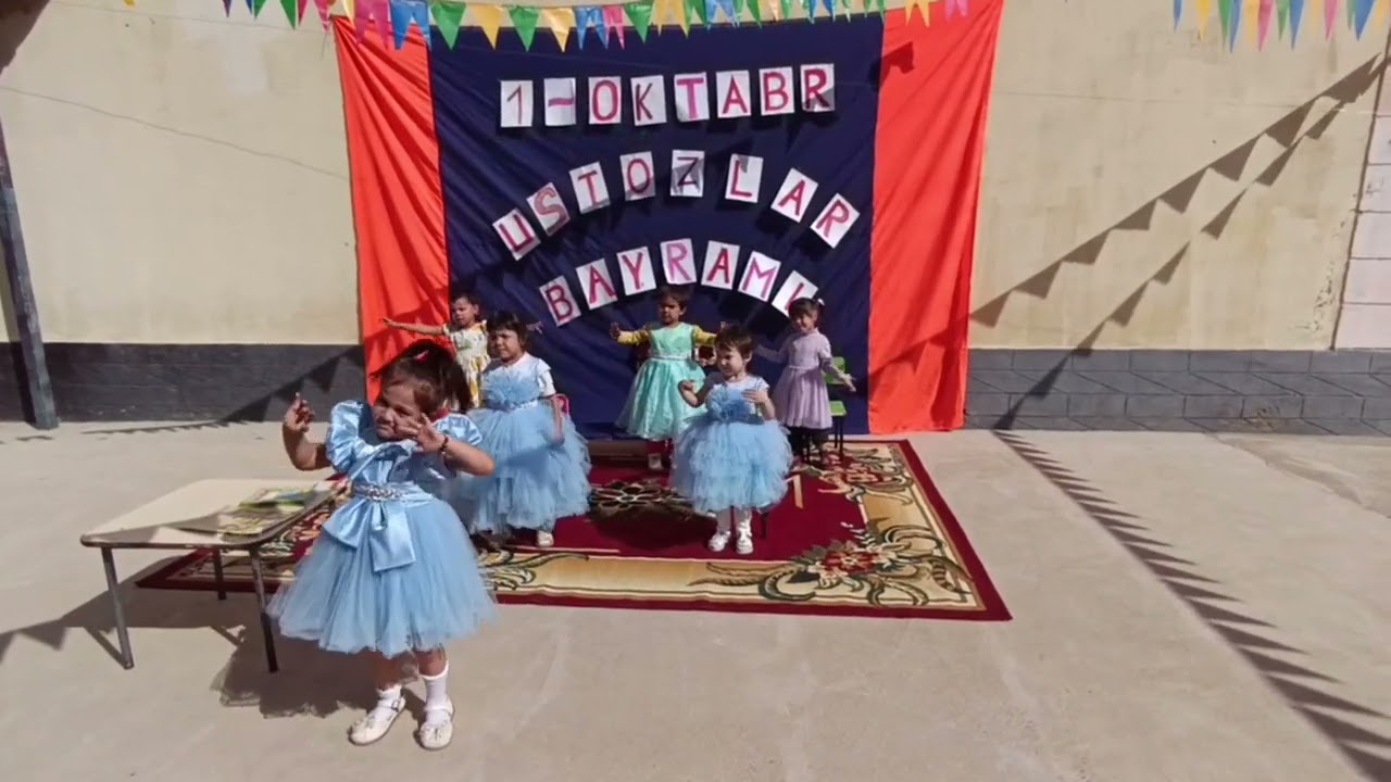 Ustozlar bayrami.Kichkina guruh 