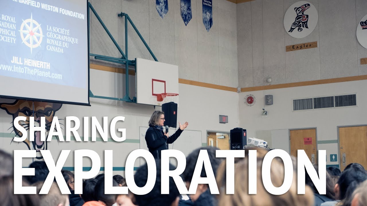 Royal Canadian Geographical Society Explorer Jill Heinerth School Tour