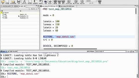 IDL Tutorial Video 06-A