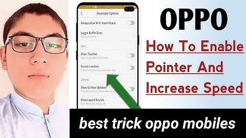 OPPO How to Enable Pointer And increase Speed || Oppo New Update [ OPPO Device Nee Hidden Settings]