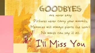 Video thumbnail of "Good Bye to you my trusted friend (original by westlife)"