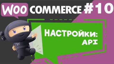 Знакомство с разделом настроек REST API, вебзацепов плагина WooCommerce