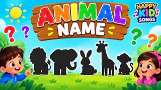 Guess the Animal | Animal Shadow Guessing Game for Kids | Fun Kids Song screenshot 5