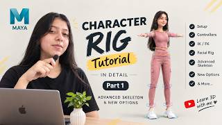 Details CHARACTER RIGGING IN AUTODESK MAYA 2026 — PART 1 | Full Body Rig Tutorial Update