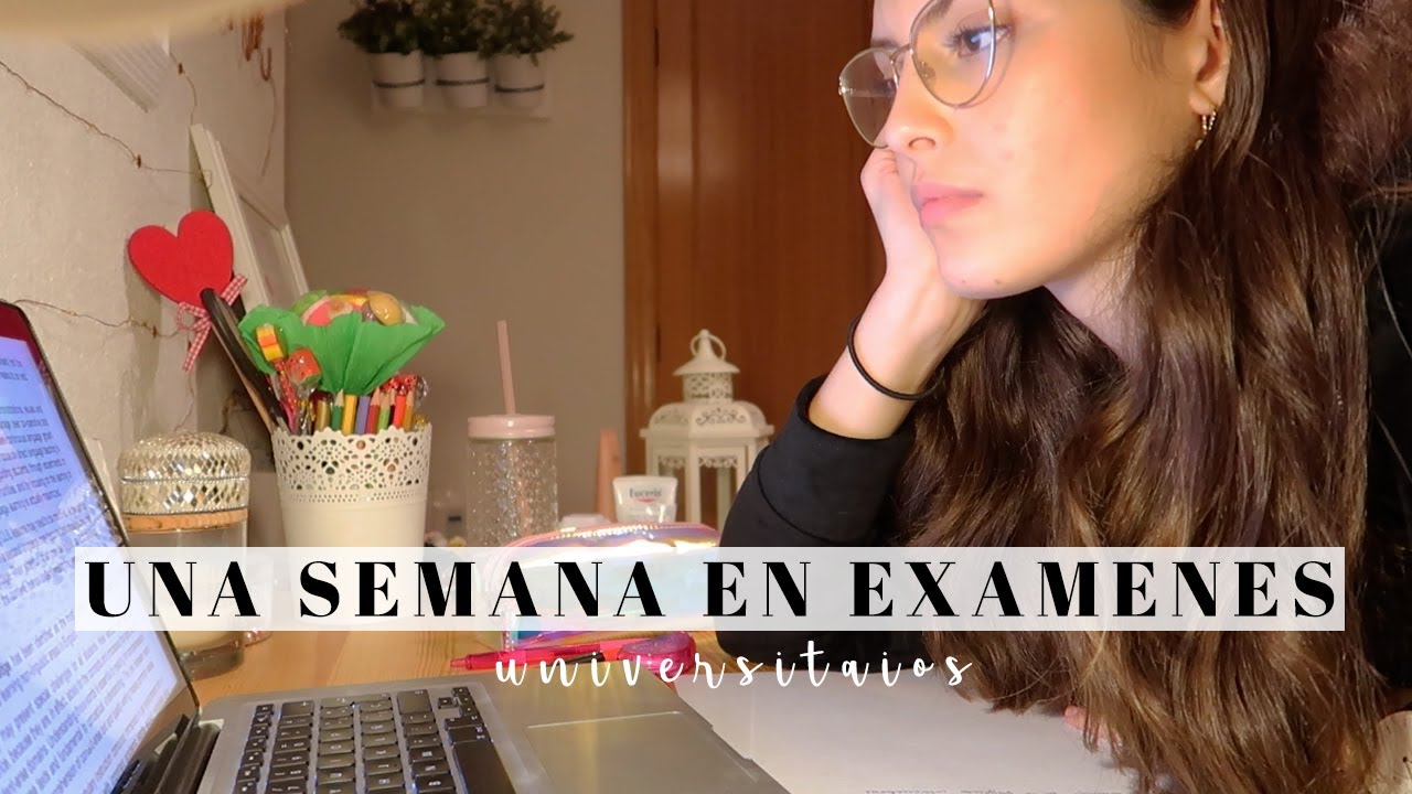 UNA SEMANA DE EXAMENES CONMIGO || Lalia Benchelef