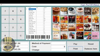 Overview of a Point of Sale Application Developed in Visual C++ screenshot 2