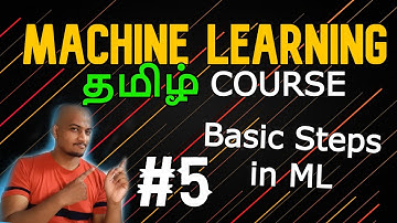 Basic Steps in Machine Learning in தமிழ் #codinganna