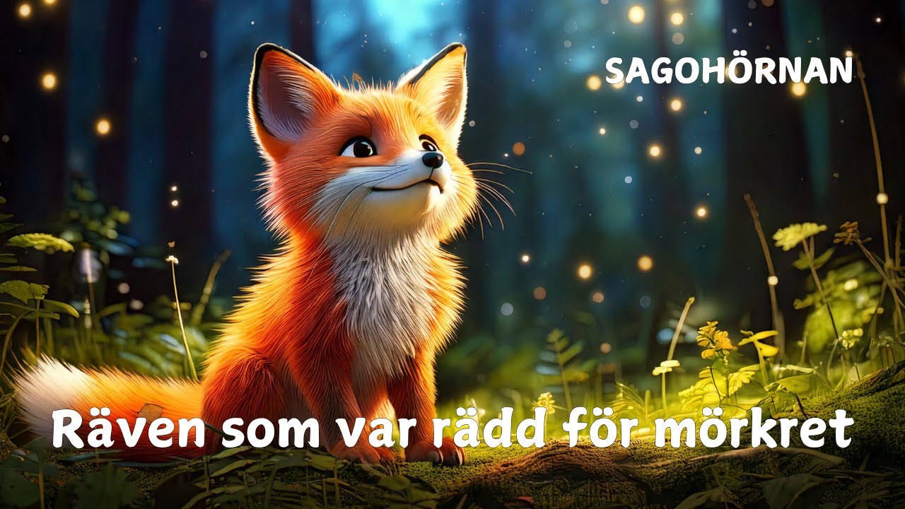Den lilla räven som var rädd för mörkret