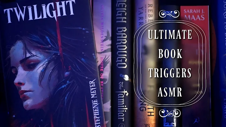 ASMR 📚 Over an Hour of Tingly Book Triggers 📚 Tapping & Ear to Ear Whispering