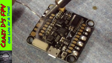 Installing a CL Racing F4 Flight controller on a Eachine Wizard x220