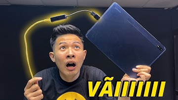 NGHỊCH THỬ CẮM DÂY MẠNG VÀO MÁY TÍNH BẢNG ĐỂ CHƠI GAME !!! THÀNH CÔNG MỸ MÃN ✌️✌️