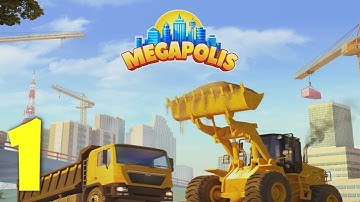 Megapolis: City Building Sim gameplay part 1/4 (PC) | Game Showcase