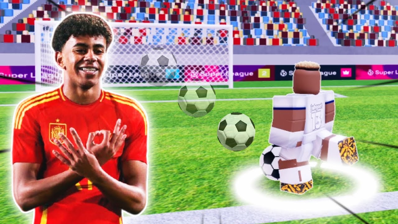 Я попробовал сыграть в Super League Soccer как Ламин Ямал! | Roblox Super League Soccer