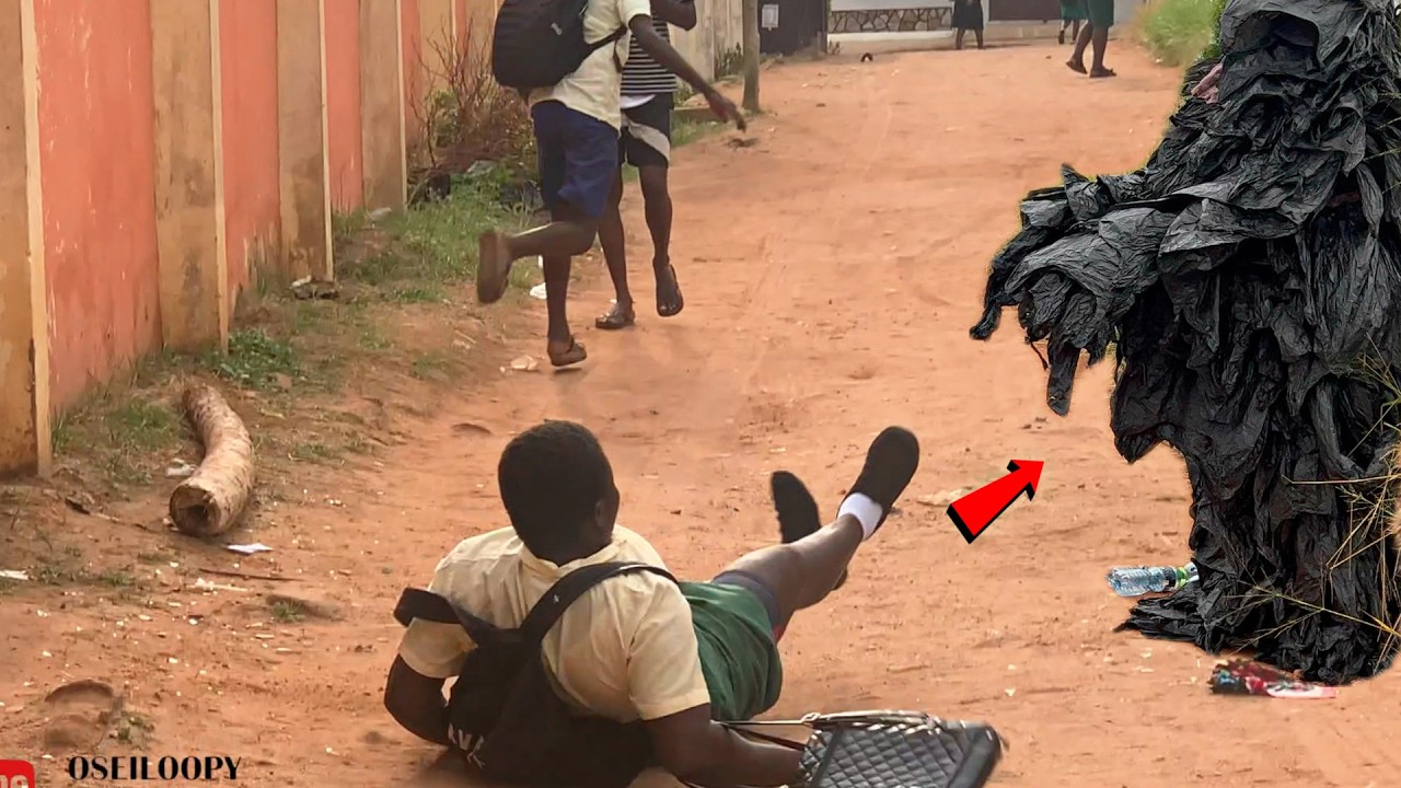 She will remember that FALL for life. Bushman Prank