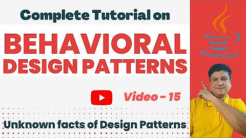 Behavioral Design Patterns in Java Design Pattern | Ultimate Tutorial ...