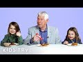 Kids Try Their Great Grandparents' Favorite Childhood Foods | Kids Try | HiHo Kids