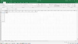 Excel 2016 Formulas: Mixed Cell References