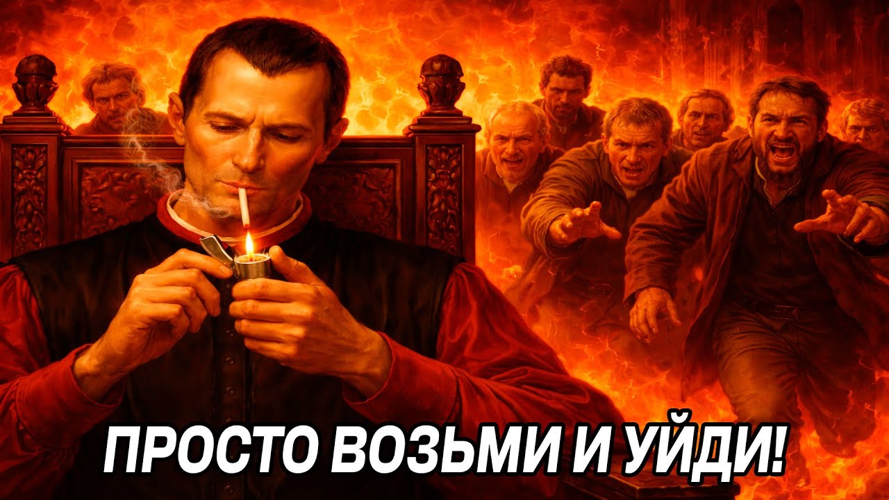 Сила в том, что ТЫ МОЖЕШЬ УЙТИ - Закон ВЛАСТИ Макиавелли
