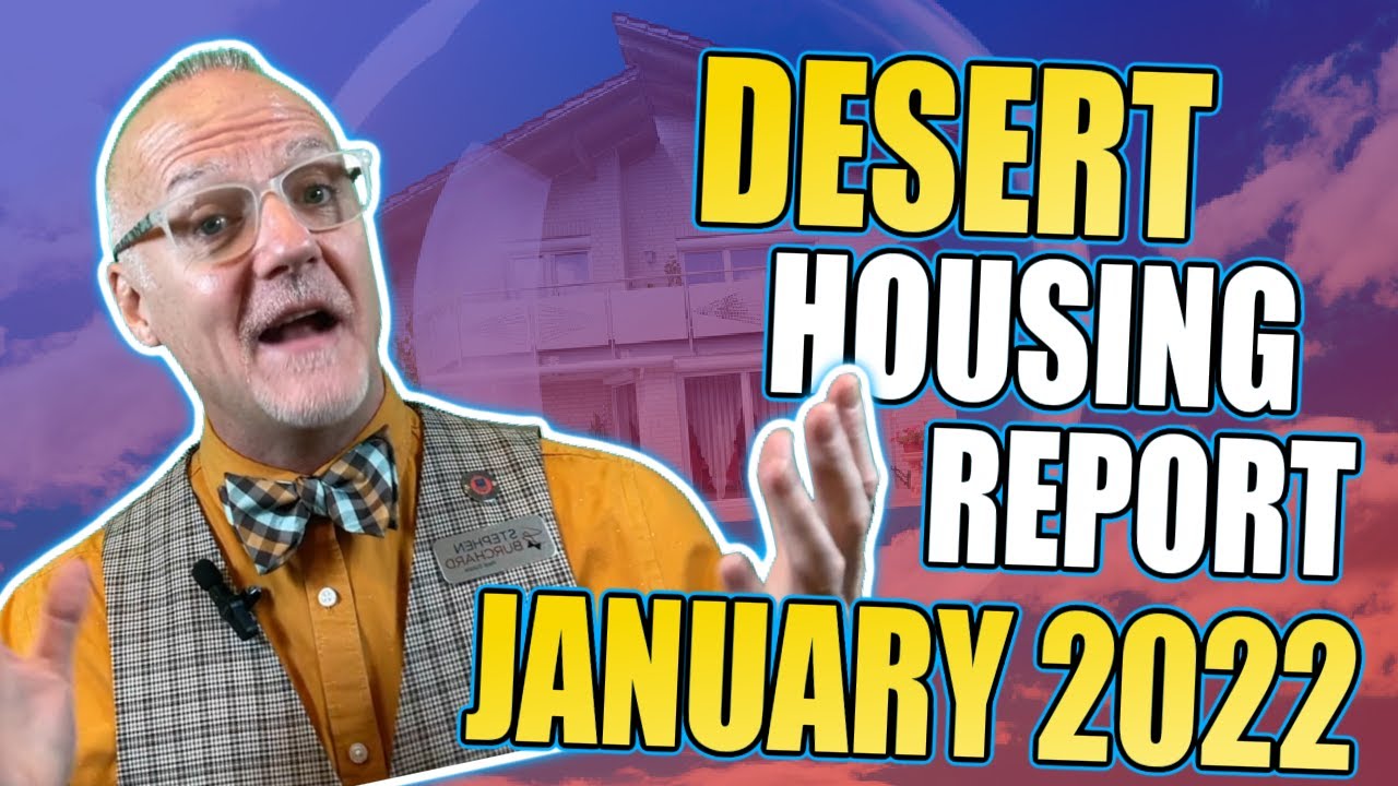 Palm Springs Real Estate Market DHR January 2022 YouTube
