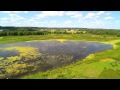 Nahant Marsh Drone Fly Over