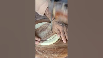 Cutting Wooden Collapsible Basket with a Scroll Saw Machine Fast | Manufacturing Movements #shorts